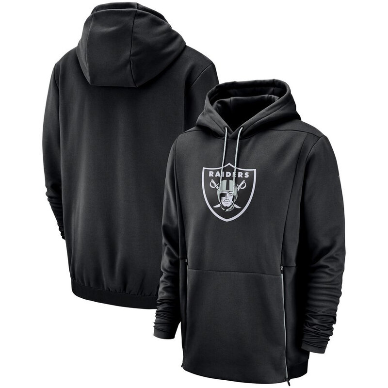 Officially Licensed NFL Team Hoodie Las Vegas Raiders Football Apparel Black,Long Sleeve 3D Graphic Hooded Sweatshirt for Unisex america football hoodie merchandise