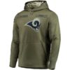 WZY_NFL_Team_Hoodie_Los_Angeles_Rams_Apparel_Arm_Green_W8