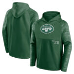 Officially Licensed NFL Team Hoodie New York Jets Football Gear Green,Long Sleeve 3D Graphic Hooded Sweatshirt for Unisex america football hoodie merchandise