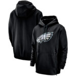 Officially Licensed NFL Team Hoodie Philadelphia Eagles Football Apparel Black,Long Sleeve 3D Graphic Hooded Sweatshirt for Unisex america football hoodie merchandise