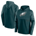 Officially Licensed NFL Team Hoodie Philadelphia Eagles Football Gear Green,Long Sleeve 3D Graphic Hooded Sweatshirt for Unisex america football hoodie merchandise