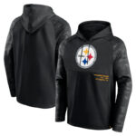 Officially Licensed NFL Team Hoodie Pittsburgh Steelers Football Gear Black,Long Sleeve 3D Graphic Hooded Sweatshirt for Unisex america football hoodie merchandise