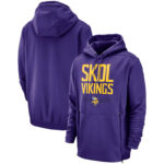Officially Licensed NFL Team Hoodie SKOL Vikings Apparel Purple,Long Sleeve 3D Graphic Hooded Sweatshirt for Unisex america football hoodie merchandise