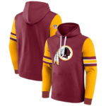 NFL Team Hoodie Washington Redskins Footbatll Jersey Red,Classic Team Logo - Long Sleeve Unisex Adult Pullover Hoodie - Officially Licensed NFL Apparel