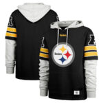 NFL Team Logo Pittsburgh Steelers Pullover Hoodie,Classic Team Logo - Long Sleeve Unisex Adult Pullover Hoodie - Officially Licensed NFL Apparel