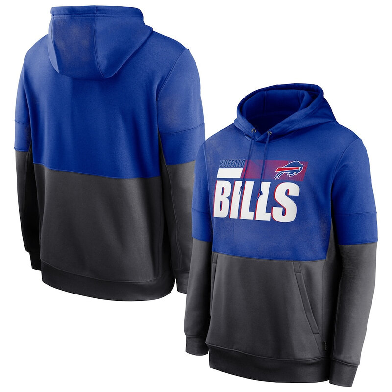 Officially Licensed NFL Team Logos Pullover Hoodie Buffalo Bills Jersey Blue,Long Sleeve 3D Graphic Hooded Sweatshirt for Unisex america football hoodie merchandise