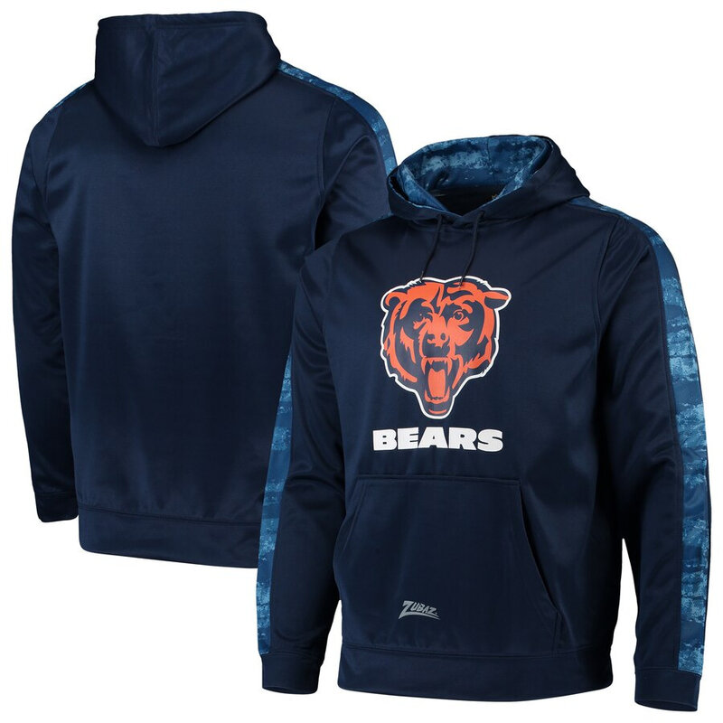 NFL Team Logos Pullover Hoodie Chicago Bears Gear Black,Classic Team Logo - Long Sleeve Unisex Adult Pullover Hoodie - Officially Licensed NFL Apparel