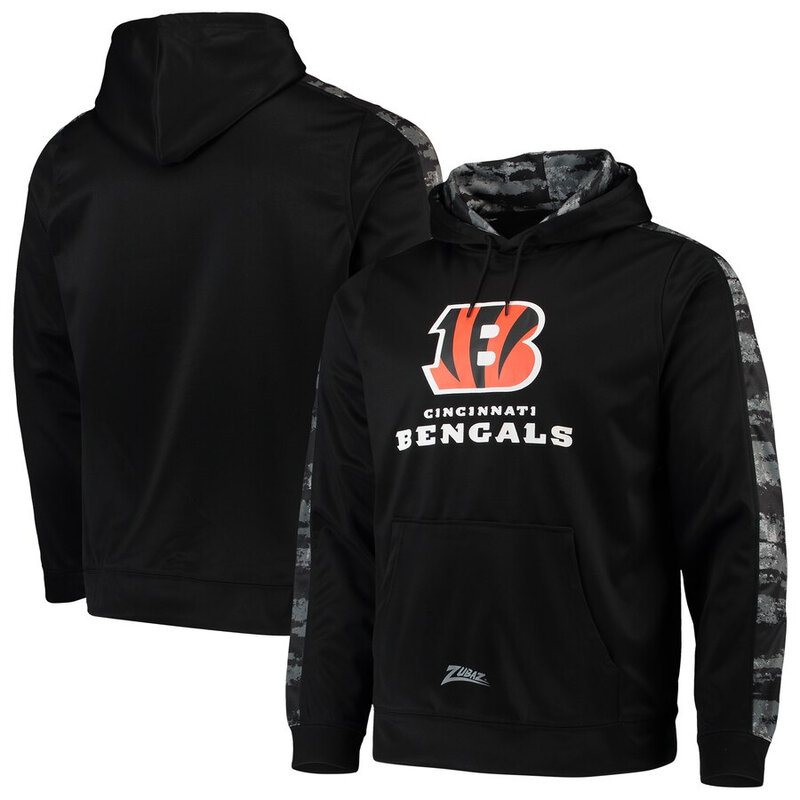 NFL Team Logos Pullover Hoodie Cincinnati Bengals Gear Black,Classic Team Logo - Long Sleeve Unisex Adult Pullover Hoodie - Officially Licensed NFL Apparel