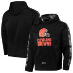 NFL Team Logos Pullover Hoodie Cleveland Browns Gear Black,Classic Team Logo - Long Sleeve Unisex Adult Pullover Hoodie - Officially Licensed NFL Apparel