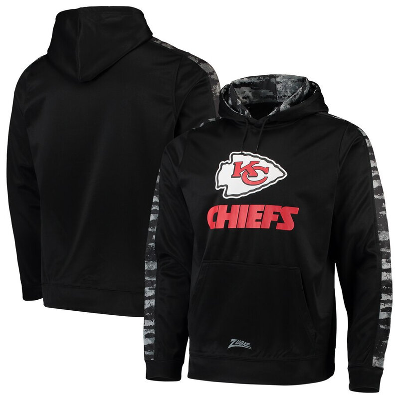 NFL Team Logos Pullover Hoodie Kansas City Chiefs Gear Black,Classic Team Logo - Long Sleeve Unisex Adult Pullover Hoodie - Officially Licensed NFL Apparel