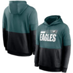 Officially Licensed NFL Team Logos Pullover Hoodie Philadelphia Eagles Jersey Cyan,Long Sleeve 3D Graphic Hooded Sweatshirt for Unisex america football hoodie merchandise