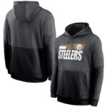 Officially Licensed NFL Team Logos Pullover Hoodie Pittsburgh Steelers Jersey Black,Long Sleeve 3D Graphic Hooded Sweatshirt for Unisex america football hoodie merchandise