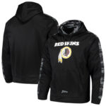 NFL Team Logos Pullover Hoodie Washington Redskins Gear Black,Classic Team Logo - Long Sleeve Unisex Adult Pullover Hoodie - Officially Licensed NFL Apparel