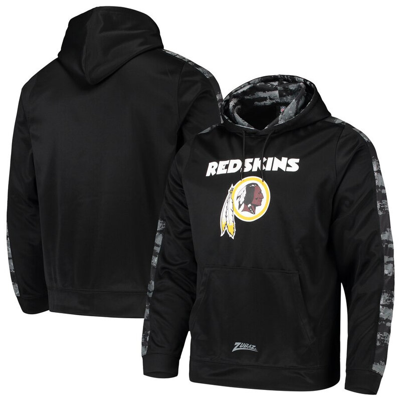 NFL Team Logos Pullover Hoodie Washington Redskins Gear Black,Classic Team Logo - Long Sleeve Unisex Adult Pullover Hoodie - Officially Licensed NFL Apparel