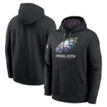 classic NFL fan gear Philadelphia Eagles team logo 3D print pullover hoodie kangaroo pouch