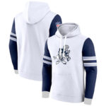 NFL Team Pullover Hoodie Dallas Cowboys Footbatll Jersey White,Classic Team Logo - Long Sleeve Unisex Adult Pullover Hoodie - Officially Licensed NFL Apparel