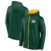 WZY_NFL_Zip_Hoodie_Team_Green_Bay_Packers_Jersey_Green_W37
