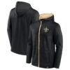 WZY_NFL_Zip_Hoodie_Team_New_Orleans_Saints_Jersey_Black_W27