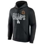 World Series Champions apparel - MLB 2024 World Series Champions Baseball Hoodie Black,long sleeve drawstring hooded baseball gear with front pockets