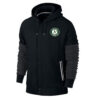 WZY_MLB_Jersey_Oakland_Athletics_Zip_UP_Hoodie_Black_T29