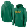 WZY_MLB_Oakland_Athletics_Pullover_Hoodie_Green_T34