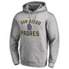 WZY_MLB_San_Diego_Padres_Pullover_Hooded_Sweatshirt_Grey_T4