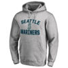 WZY_MLB_Seattle_Mariners_Pullover_Baseball_Hoodie_Grey_T3
