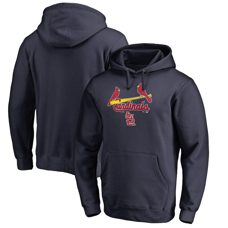 St. Louis Cardinals baseball Gear - MLB Team St Louis Cardinals Baseball Hoodie,long sleeve drawstring hooded baseball apparel with front pockets