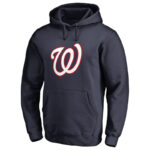 Washington Nationals baseball apparel - MLB Team Washington Nationals Baseball Hoodie,long sleeve drawstring hooded baseball gear with front pockets