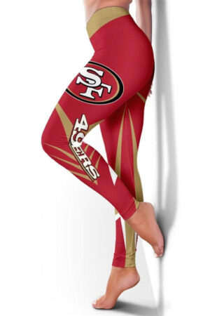 NFL San Francisco 49ers Womens legging for gym,workout,fitness