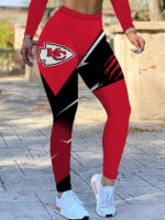 NFL Kansas City Chiefs Womens legging for gym,workout,fitness