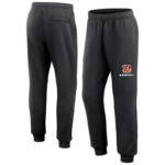 Classic NFL Cincinnati Bengals Active Jogger Lounge Sweatpant With Elastic Waistband and cuffed ankle,Perfect for jogging, sports, exercise everyday use