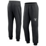 Classic NFL Las Vegas Raiders Active Jogger Lounge Sweatpant With Elastic Waistband and cuffed ankle,Perfect for jogging, sports, exercise everyday use