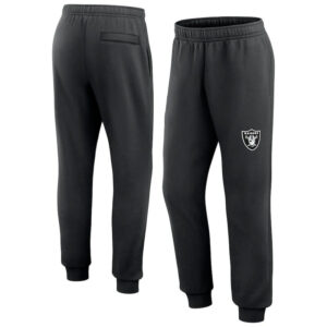 Classic NFL Las Vegas Raiders Active Jogger Lounge Sweatpant With Elastic Waistband and cuffed ankle,Perfect for jogging, sports, exercise everyday use