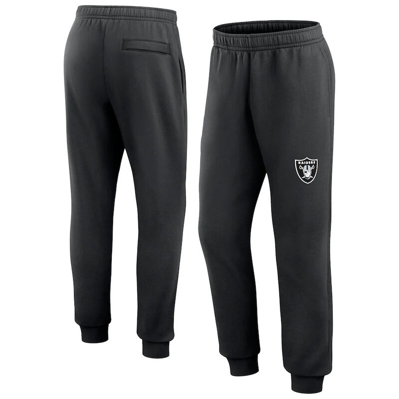Classic NFL Las Vegas Raiders Active Jogger Lounge Sweatpant With Elastic Waistband and cuffed ankle,Perfect for jogging, sports, exercise everyday use