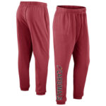 Mens Classic NFL Team Arizona Cardinals Active Jogger Team Sweatpant With Elastic Waistband and cuffed ankle,Perfect for sports and daily activities