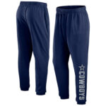 Mens Classic NFL Team Dallas Cowboys Active Jogger Team Sweatpant With Elastic Waistband and cuffed ankle,Perfect for sports and daily activities